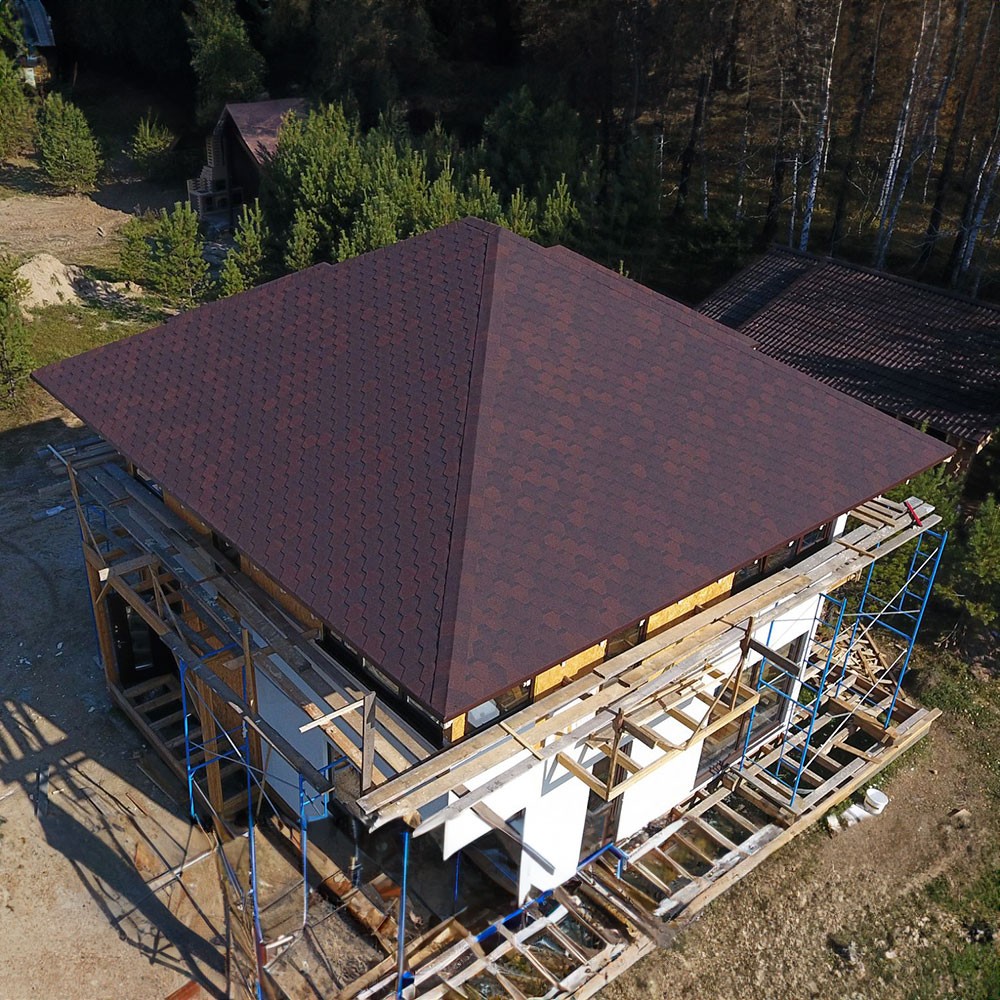 Шатровая крыша в Железногорске-Илимском и Иркутской области